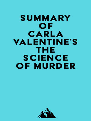 cover image of Summary of Carla Valentine's the Science of Murder